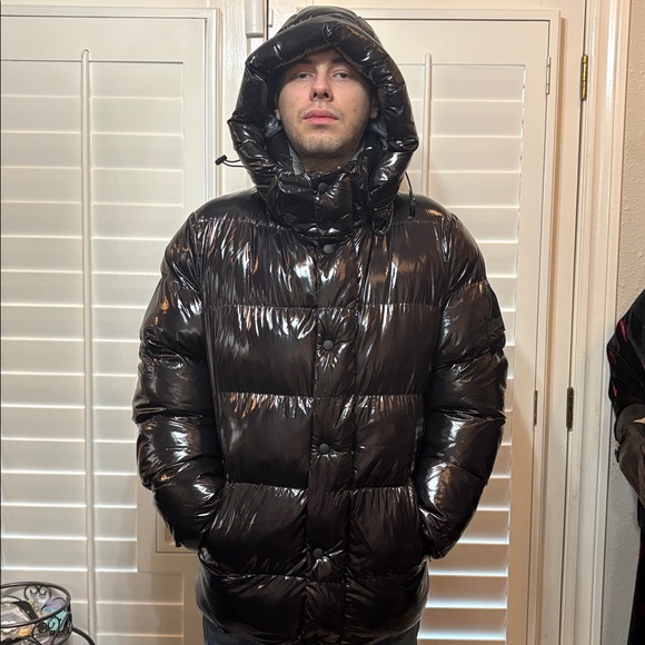 POINT ZERO Hooded Down Jacket Black - Picture 9 of 14